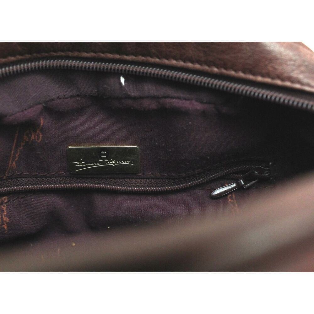 Vtg Etienne Aigner Small Cordovan Leather Shoulde… - image 5